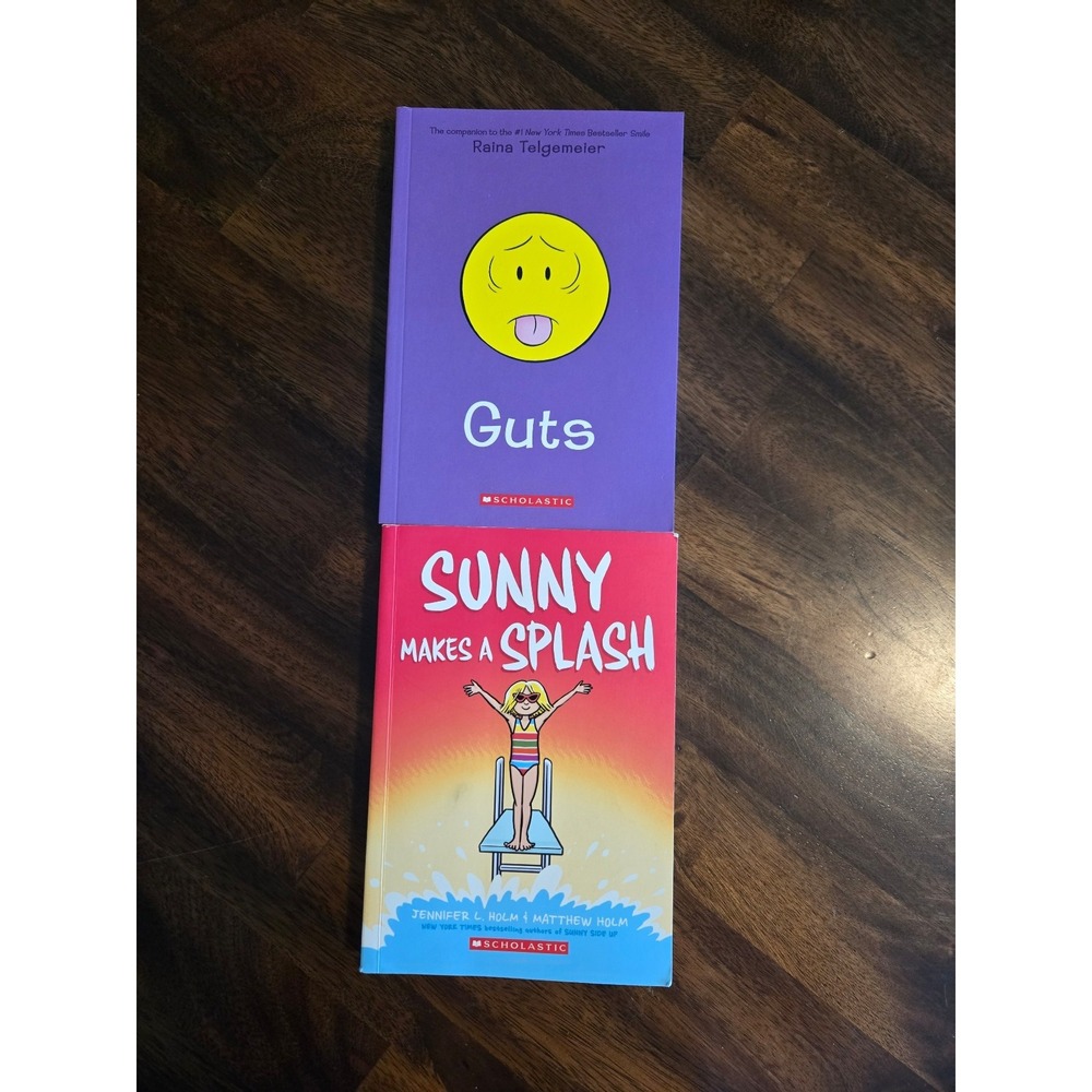 Pair of Scholaatic Books